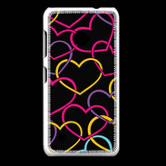 Coque Nokia Lumia 530 Amour de cœur coloré