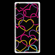 Coque Sony Xperia Z5 Premium Amour de cœur coloré