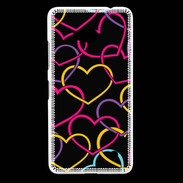 Coque Nokia Lumia 640 LTE Amour de cœur coloré