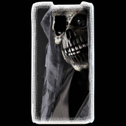 Coque LG P990 Horreur tête de mort 5
