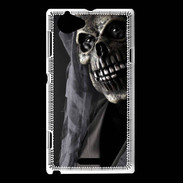 Coque Sony Xperia L Horreur tête de mort 5