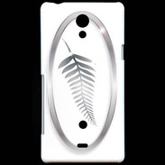 Coque Sony Xperia T Fougère Nouvelle Zélande
