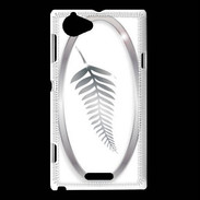 Coque Sony Xperia L Fougère Nouvelle Zélande