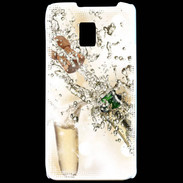 Coque LG P990 Bouteille de champagne