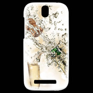 Coque HTC One SV Bouteille de champagne