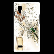 Coque LG Optimus L9 Bouteille de champagne