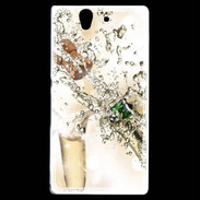 Coque Sony Xperia Z Bouteille de champagne