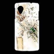 Coque LG Nexus 5 Bouteille de champagne