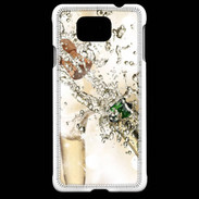 Coque Samsung Galaxy Alpha Bouteille de champagne