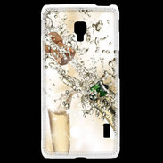 Coque LG F6 Bouteille de champagne