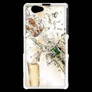 Coque Sony Xperia Z1 Compact Bouteille de champagne