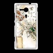 Coque Sony Xpéria SP Bouteille de champagne
