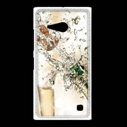 Coque Nokia Lumia 735 Bouteille de champagne