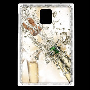 Coque Blackberry Passport Bouteille de champagne
