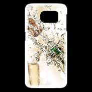 Coque Samsung Galaxy S6 edge Bouteille de champagne