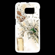 Coque Samsung Galaxy S6 Bouteille de champagne