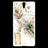 Coque Sony Xperia C5 Bouteille de champagne