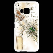 Coque HTC One M9 Bouteille de champagne