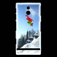 Coque Sony Xperia P Ski freestyle en montagne 10