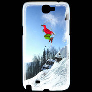 Coque Samsung Galaxy Note 2 Ski freestyle en montagne 10