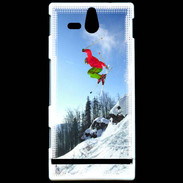 Coque Sony Xperia U Ski freestyle en montagne 10