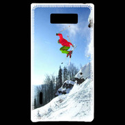 Coque LG Optimus L7 Ski freestyle en montagne 10