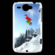 Coque HTC Wildfire G8 Ski freestyle en montagne 10