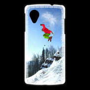 Coque LG Nexus 5 Ski freestyle en montagne 10
