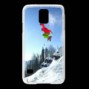 Coque Samsung Galaxy S5 Ski freestyle en montagne 10
