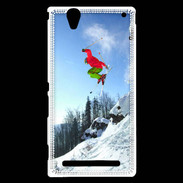 Coque Sony Xperia T2 Ultra Ski freestyle en montagne 10