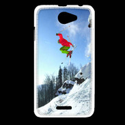 Coque HTC Desire 516 Ski freestyle en montagne 10