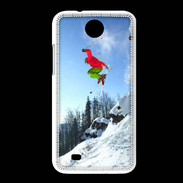 Coque HTC Desire 300 Ski freestyle en montagne 10