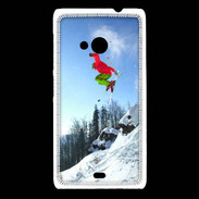 Coque Nokia Lumia 535 Ski freestyle en montagne 10