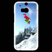 Coque HTC One M8s Ski freestyle en montagne 10