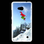 Coque Nokia Lumia 640 LTE Ski freestyle en montagne 10