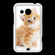 Coque HTC Desire 200 Chaton marron et blanc