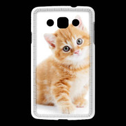 Coque LG L60 Chaton marron et blanc