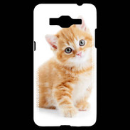 Coque Samsung Grand Prime 4G Chaton marron et blanc