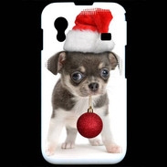 Coque Samsung ACE S5830 Chihuahua de noël