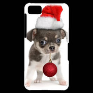 Coque Blackberry Z10 Chihuahua de noël