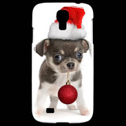 Coque Samsung Galaxy S4 Chihuahua de noël