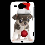 Coque HTC Wildfire G8 Chihuahua de noël