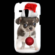 Coque Samsung Galaxy S3 Mini Chihuahua de noël