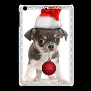 Coque iPadMini Chihuahua de noël