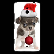 Coque Nokia Lumia 1320 Chihuahua de noël