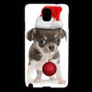 Coque Samsung Galaxy Note 3 Chihuahua de noël