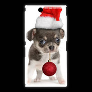 Coque Sony Xpéria Z Ultra Chihuahua de noël