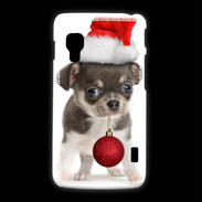 Coque LG L5 2 Chihuahua de noël