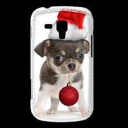 Coque Samsung Galaxy Trend Chihuahua de noël