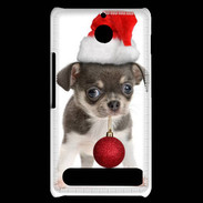 Coque Sony Xperia E1 Chihuahua de noël